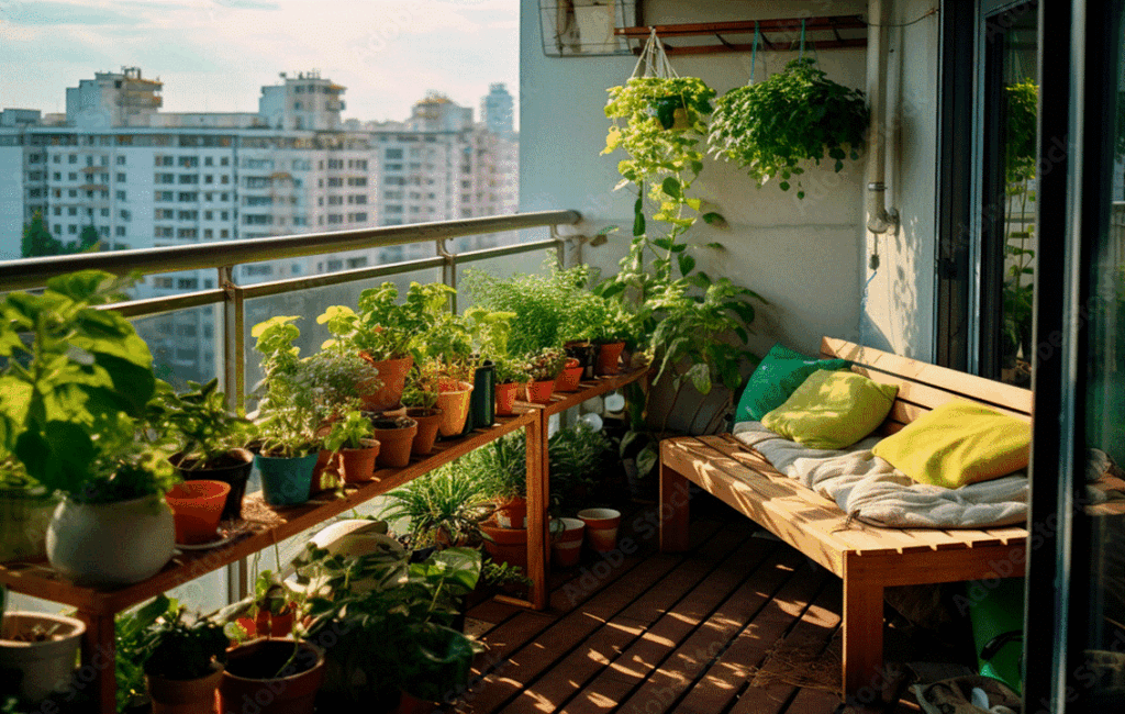 Growing Crops On A Balcony