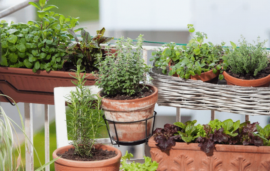 Growing Crops On A Balcony